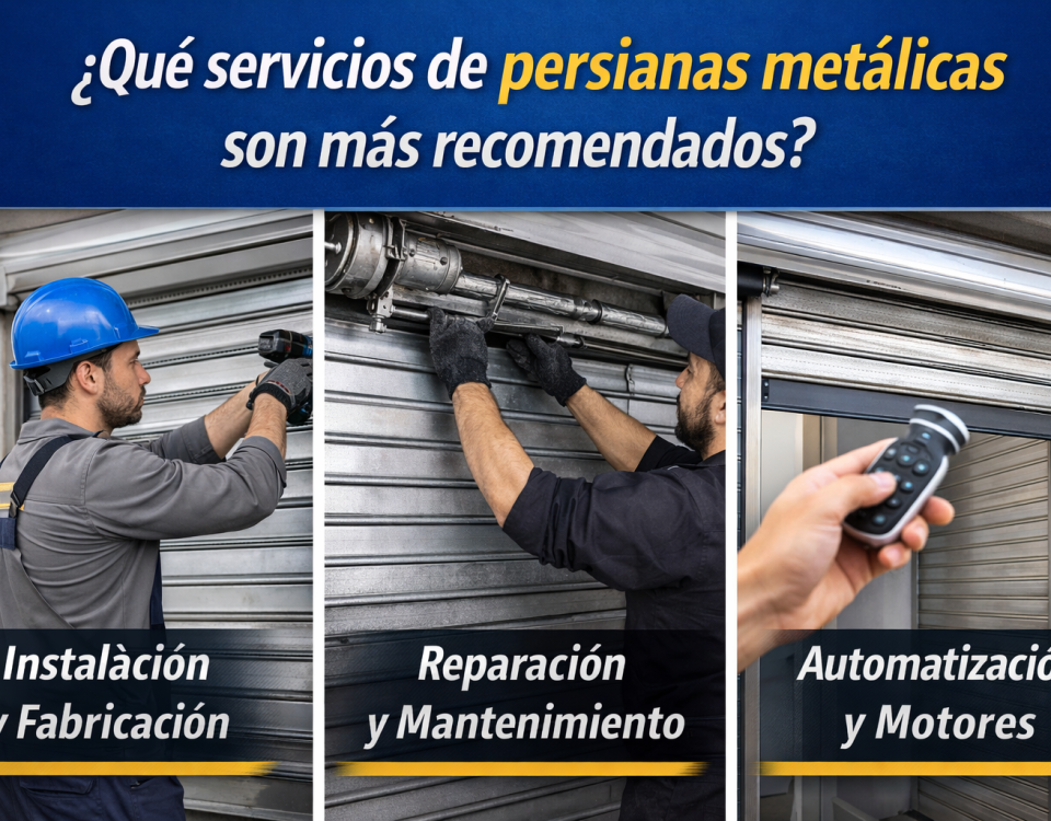 Que servicios de persianas metalicas son mas recomendados Hospitalet de Llobregat 960x750 - Instalación y Reparación Eje para Persianas de Local Barcelona