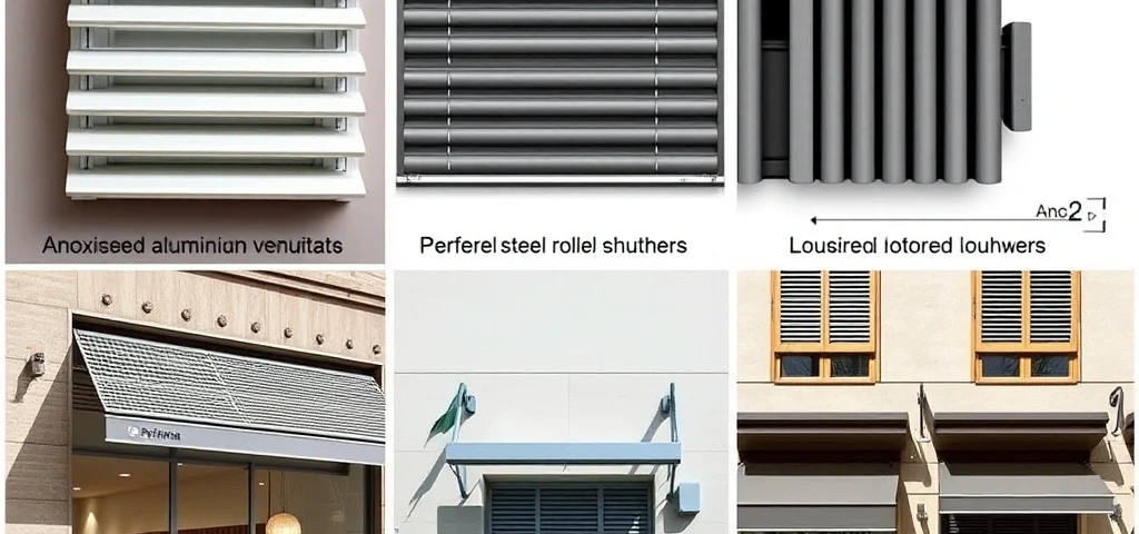 Professional image related to Cuales son las persianas metalicas mas populares para comercios en Barcelona with high-quality visual elements