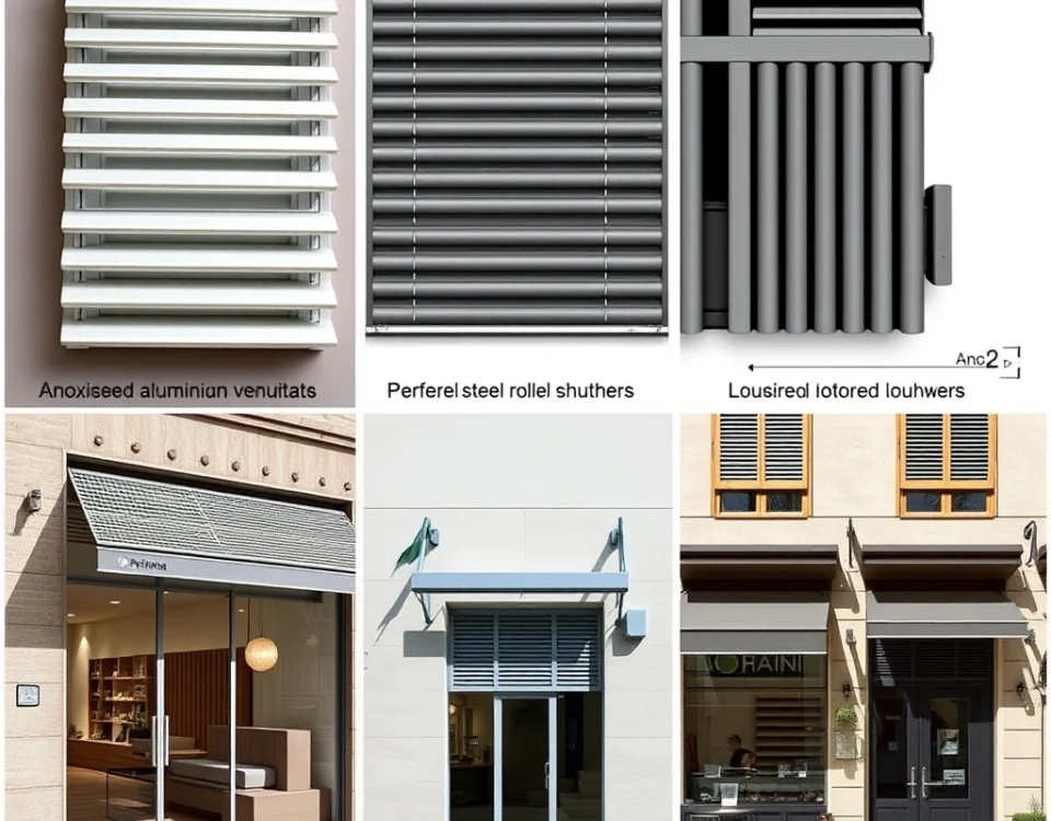 Professional image related to Cuales son las persianas metalicas mas populares para comercios en Barcelona with high-quality visual elements