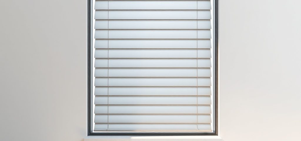 Panel de persianas metálicas anodizadas en un marco minimalista, ideal para locales comerciales. Cuales son las persianas metalicas mas recomendadas para locales comerciales.